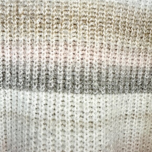 Adyson Parker Striped Sweater Crewneck Ribbed Knit Drop Shoulder Pullover 1X - Picture 5 of 9